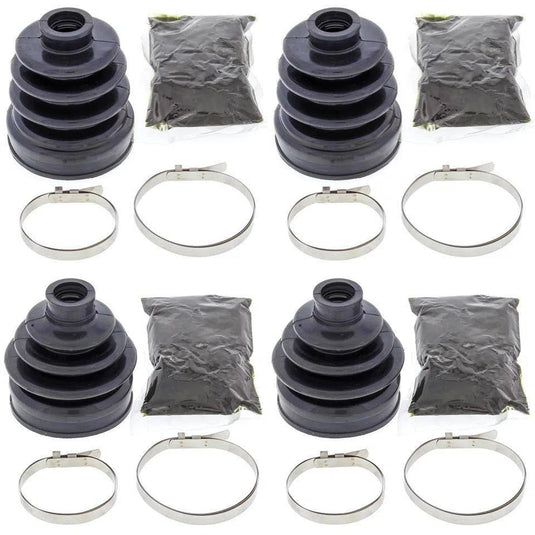 Complete Rear Inner & Outer CV Boot Repair Kit for Honda TRX700XX 2008-2009