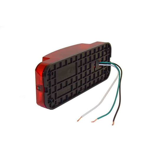 Optronics One™ LED Low Profile Combination RV Tail Lights - Pair - Black Base