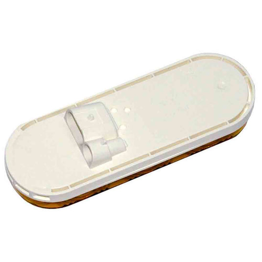 LED Tail Light With Cyclops Back-Up Eye - Grommet Mount - 6.50 X 2.25 Inch Oval, Red + White, Includes Wiring Pigtails
