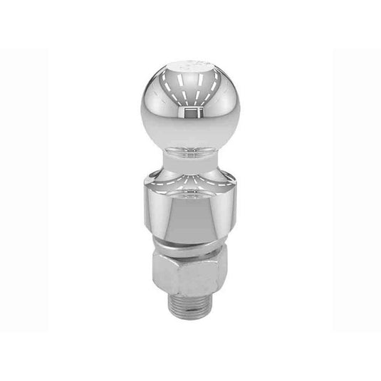 Class III-IV Chrome Hitch Ball - 2 Inch with 1 Inch Lift, 1 x 2-18 inch Shank, 6,000 lbs. Capacity