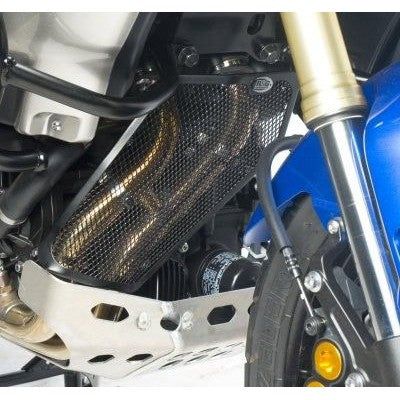 Load image into Gallery viewer, R&amp;G Racing Black Downpipe Grill For 2010-2012 Yamaha Super Tenere XTZ1200First Edition
