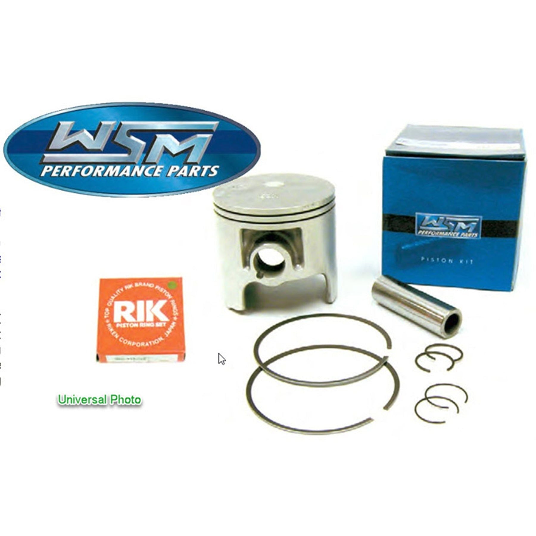 WSM Piston Kit .25mm Over - 010-845-04K