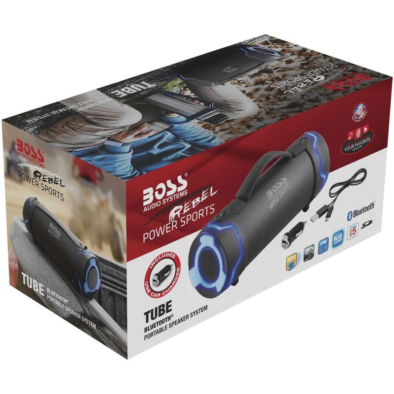 Load image into Gallery viewer, Boss Audio Systems Portable Speaker Tube Black LED

