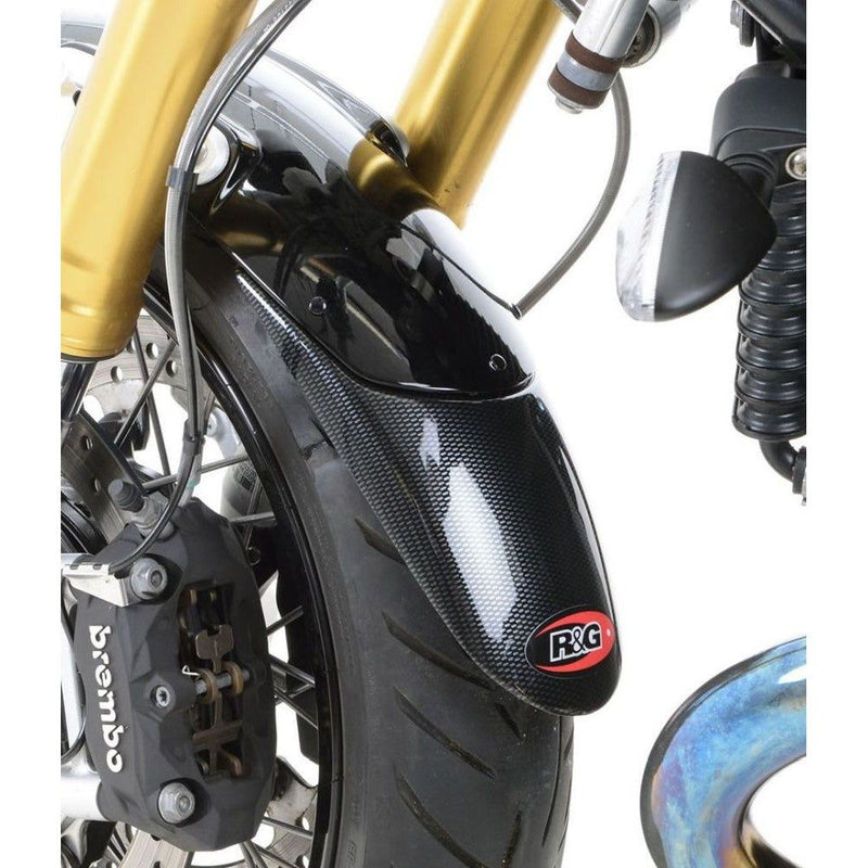 Load image into Gallery viewer, R&amp;G Racing Black Fender Extender For 2006-2008 Moto Guzzi Sport 1200 FERG0205BK
