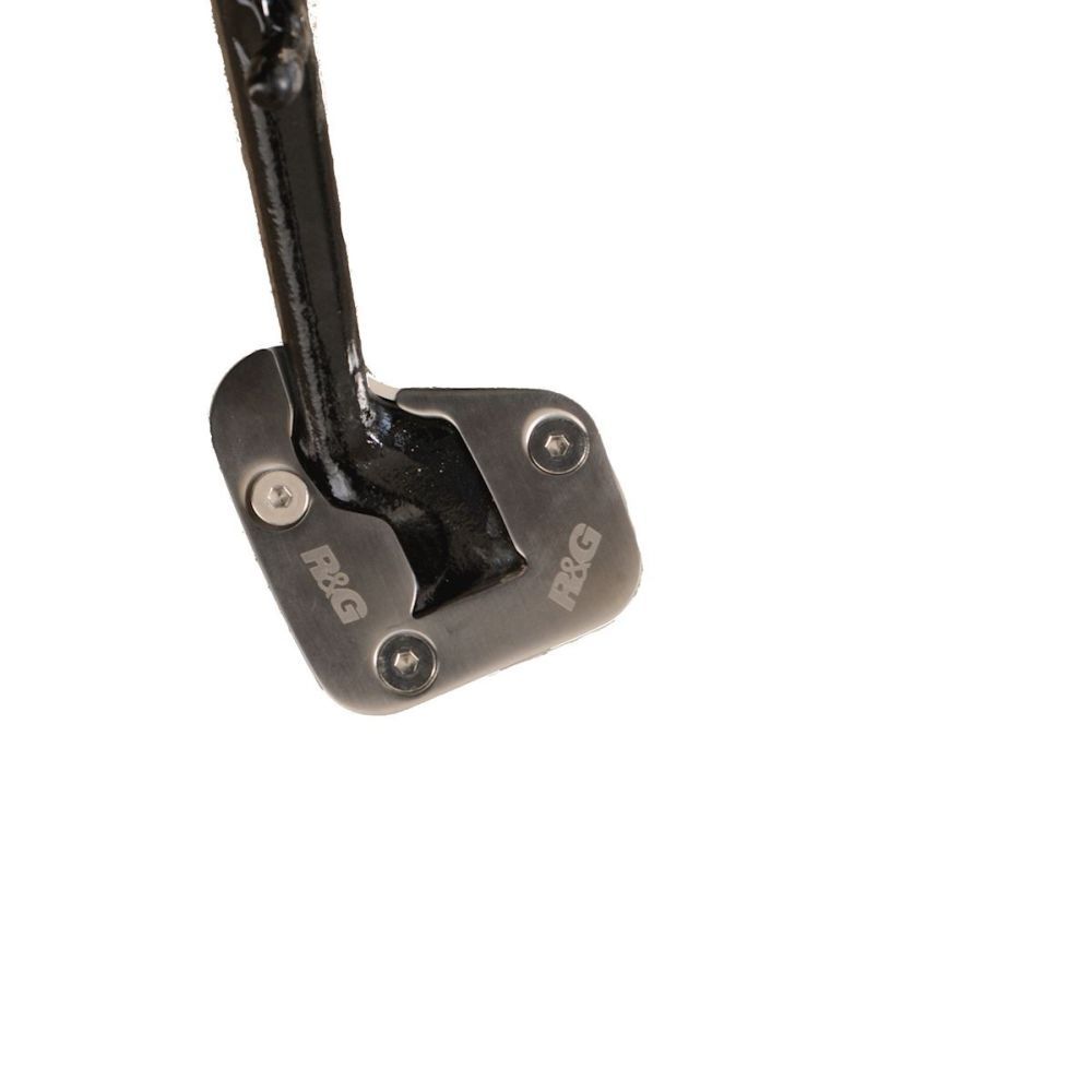 R&G Racing Silver Kickstand Shoe For 2021-2024 Suzuki Hayabusa 25th AE