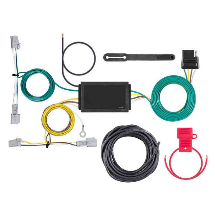 T-Connector Custom Wiring Harness, 4-Way Flat Output fits Select Chevrolet Malibu WITHOUT LED Tail Lights