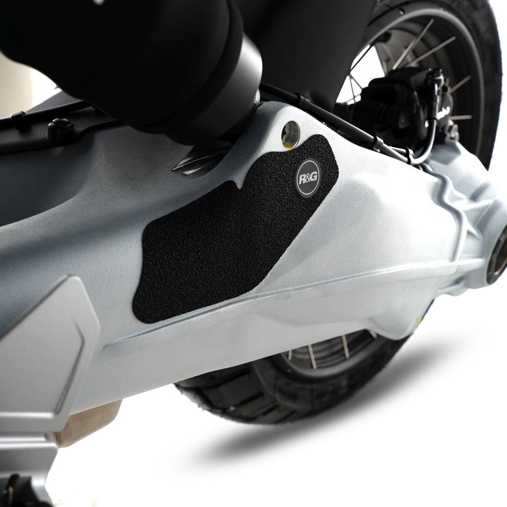 R&G Racing Black Boot Guard Kit For 2024-2024 Moto Guzzi Stelvio