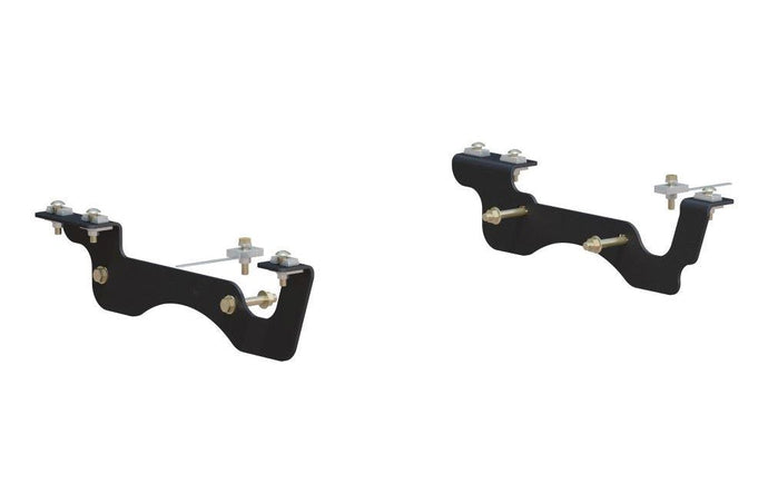 Custom 5th Wheel Standard Rail Style Frame Brackets fits Select Ford F-250SD, F-350SD and F-450SD Pickup (no Cab & Chassis models)