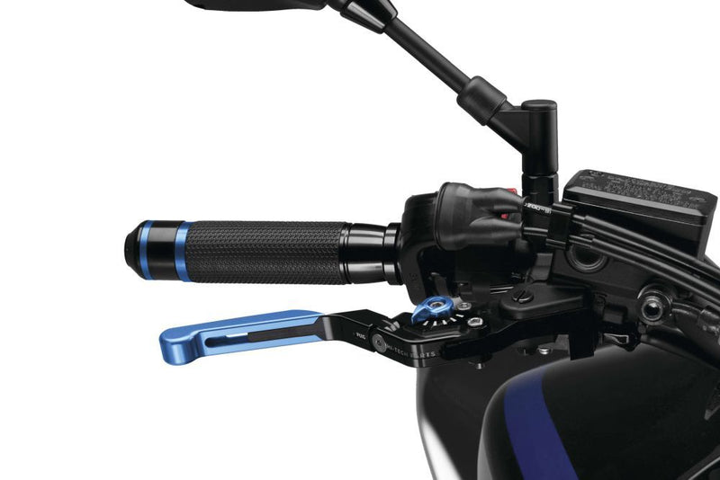 Load image into Gallery viewer, Puig 3.0 Brake Lever Extendable Foldable Black/Blue - 14ANA
