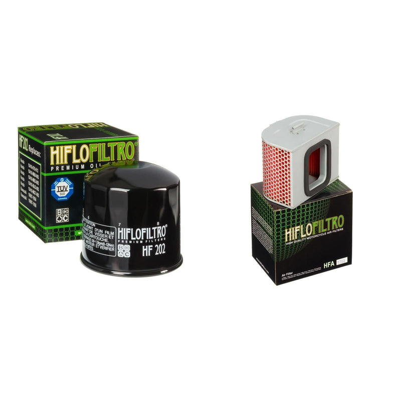 Load image into Gallery viewer, HIFLO FILTRO Oil and Air Filter Kit for HONDA CBX750 FE,FG,F2G RC17 84-86
