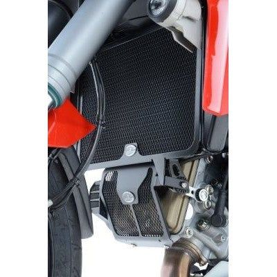 Load image into Gallery viewer, R&amp;G Racing Black Front Cylinder Head Guard For 2010-2014 Ducati Multistrada 1200
