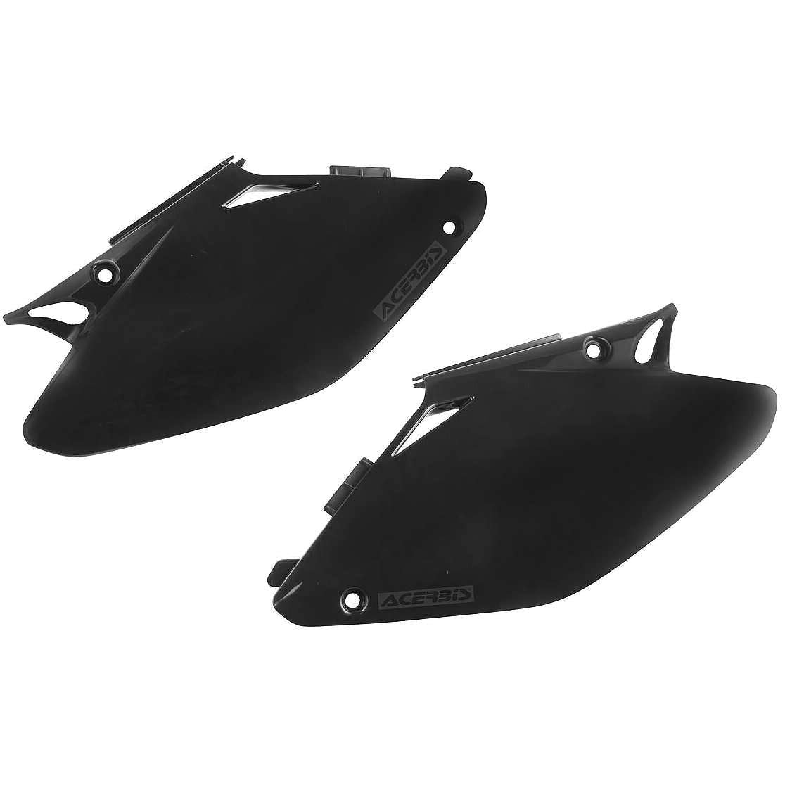 Acerbis Black Side Number Plate for Honda - 2071230001