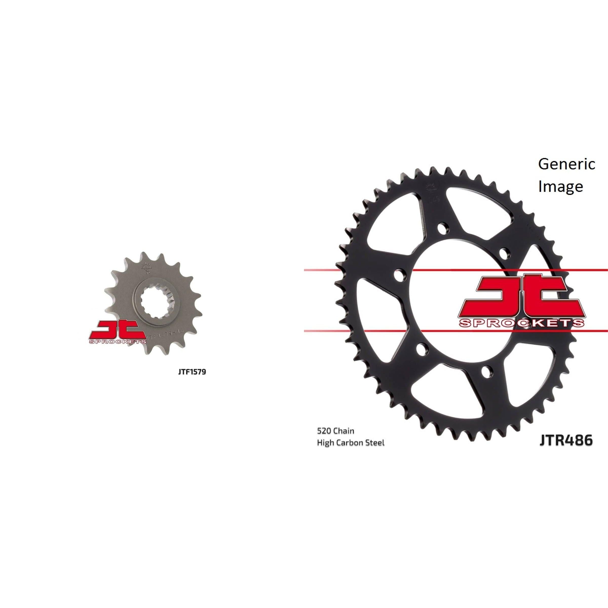 Front & Rear Sprocket Kit fits Street YAMAHA FZ-1 2001-2005