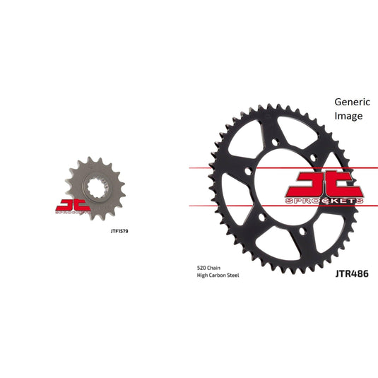 Front & Rear Sprocket Kit fits Street YAMAHA FZ-1 2001-2005