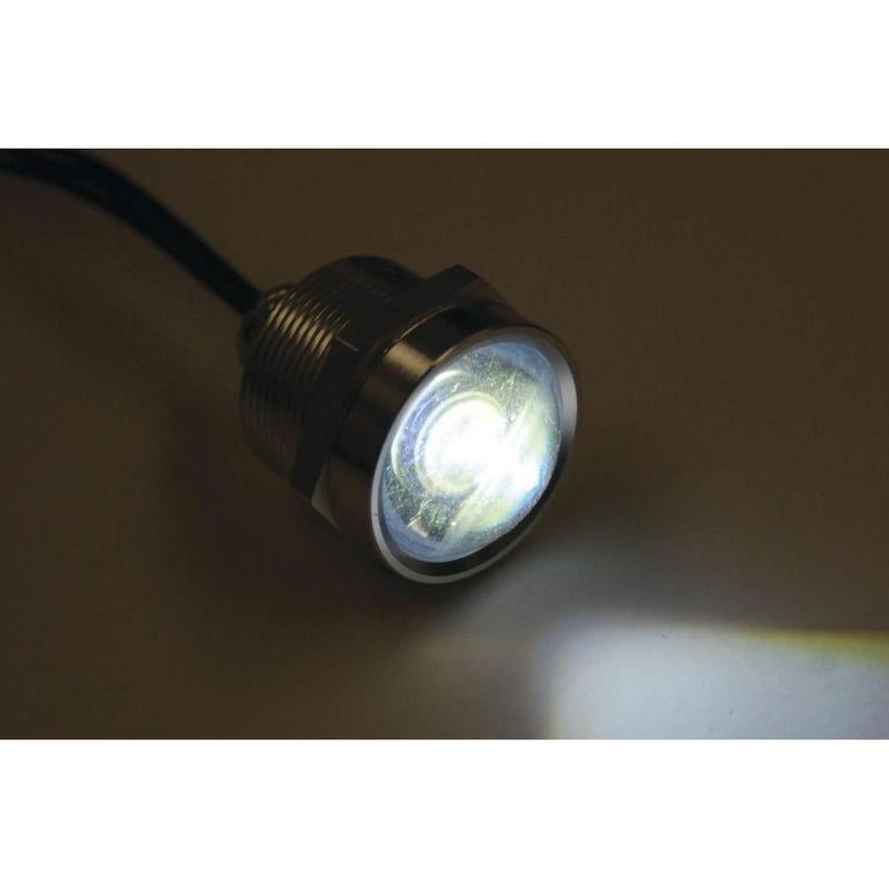 Load image into Gallery viewer, Letric Lighting Royal Flush Mount G2 LED 3-Wire, 1", Polished/White/Amber
