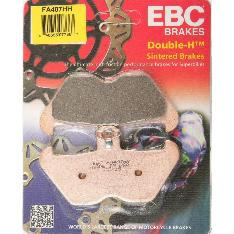 Load image into Gallery viewer, EBC 1 Pair Sintered HH Race Formula Brake Pads MPN FA407HH

