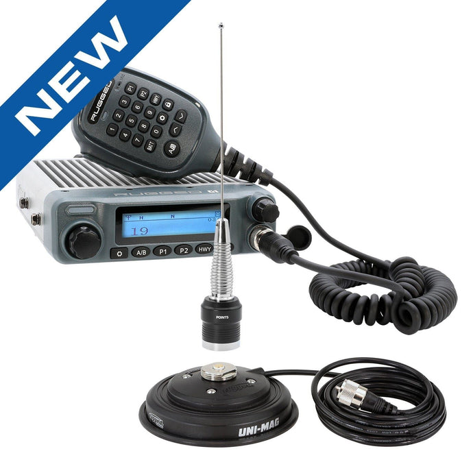 Rugged Radios Radio Kit - Rugged G1 ADVENTURE SERIES Waterproof GMRS Mobile Radio with Antenna RK-G1