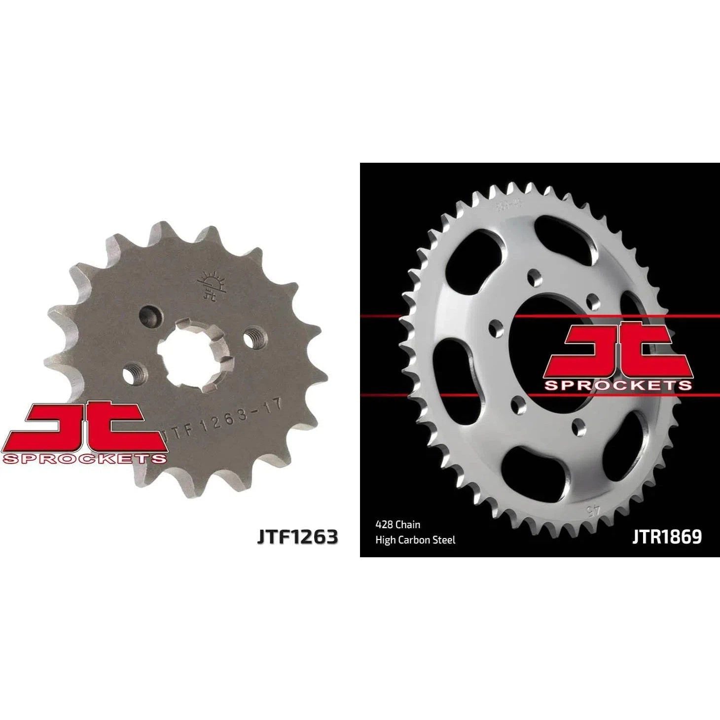 Front & Rear Sprocket Kit for YAMAHA XT225 N,P,R,S,T,V,W Serow-Drum Brake 01-07