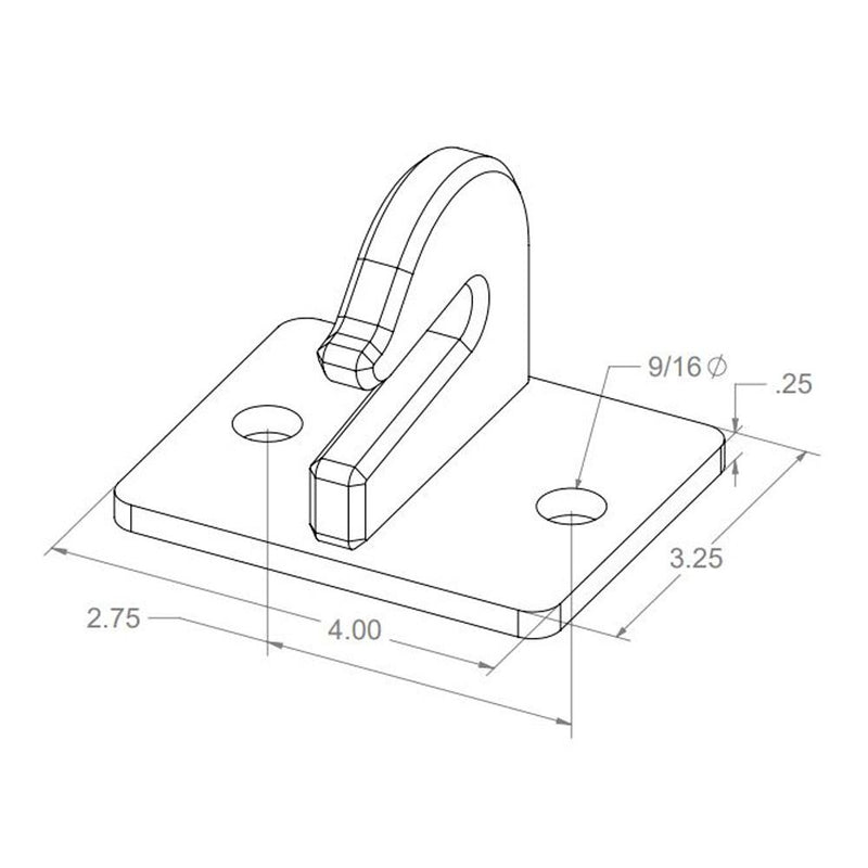 Load image into Gallery viewer, Rigid Hitch Bolt-On Bucket Grab Hooks (RHA-002) - Made in USA
