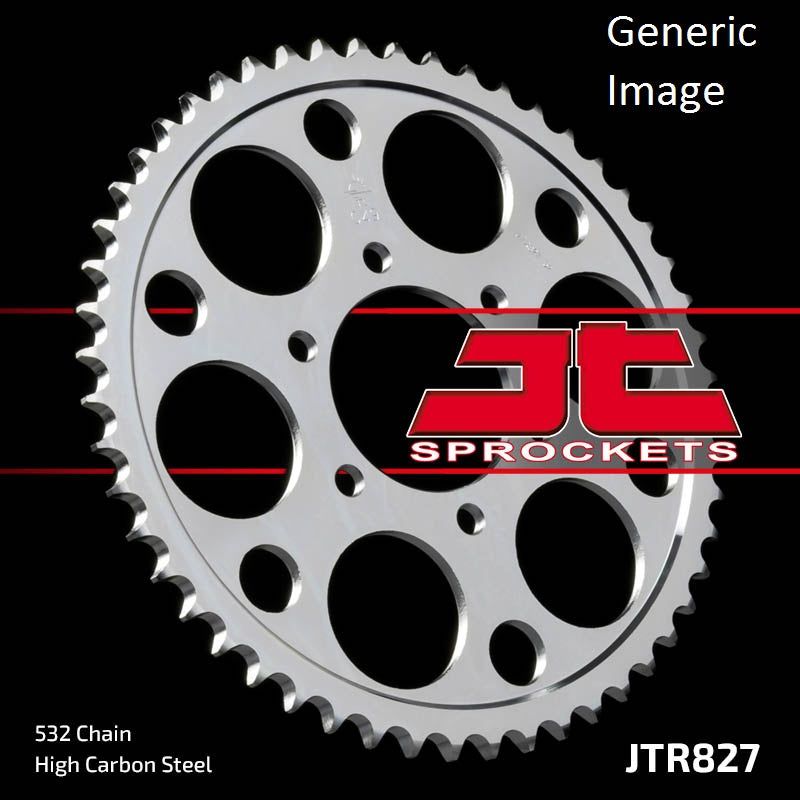 Steel Rear Sprocket 52T fits Street SUZUKI GSX-R1100 1989-1992