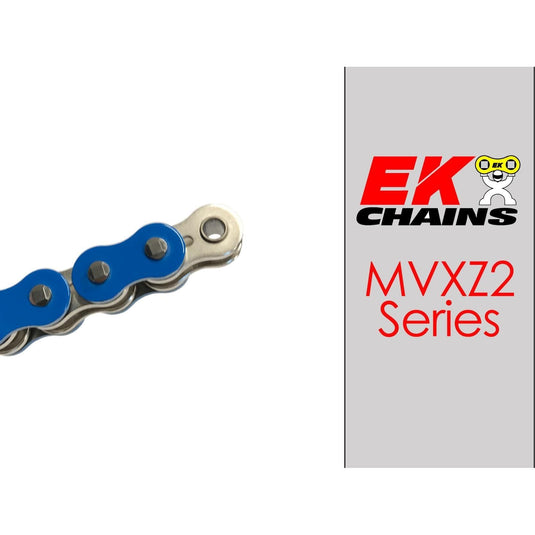 EK 530-MVXZ2 Motorcycle Drive Chain (Specify Links and Color) Rivet Master Link