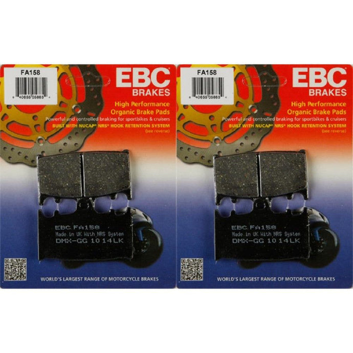 EBC Brake Pad Kit FA158 for Kawasaki Vulcan 2000 Classic 2006-2009