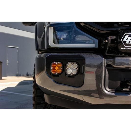 Baja Designs Fog Pocket Light Kit Squadron Pro Series SAE Pattern Clear Lens Toggle Wiring 447736