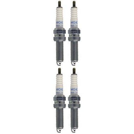 Set 4 NGK Standard Spark Plugs for Yamaha STRYKER 2011 Engine 1300cc