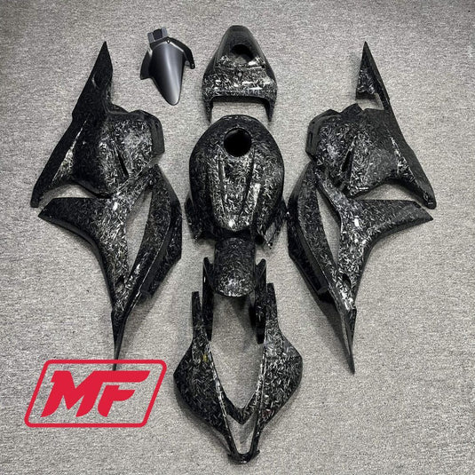 Monster Fairings Full Kit Honda CBR600RR 09-12 Forged Carbon Fiber Style + Windshield + Gas Tank Cover