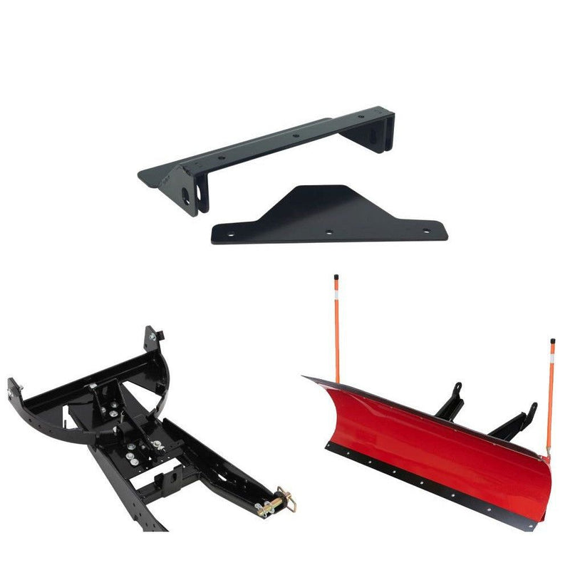 Load image into Gallery viewer, Denali Black UTV Snow Plow Kit For COLEMAN POWERSPORTS Outfitter 700 2011-2017
