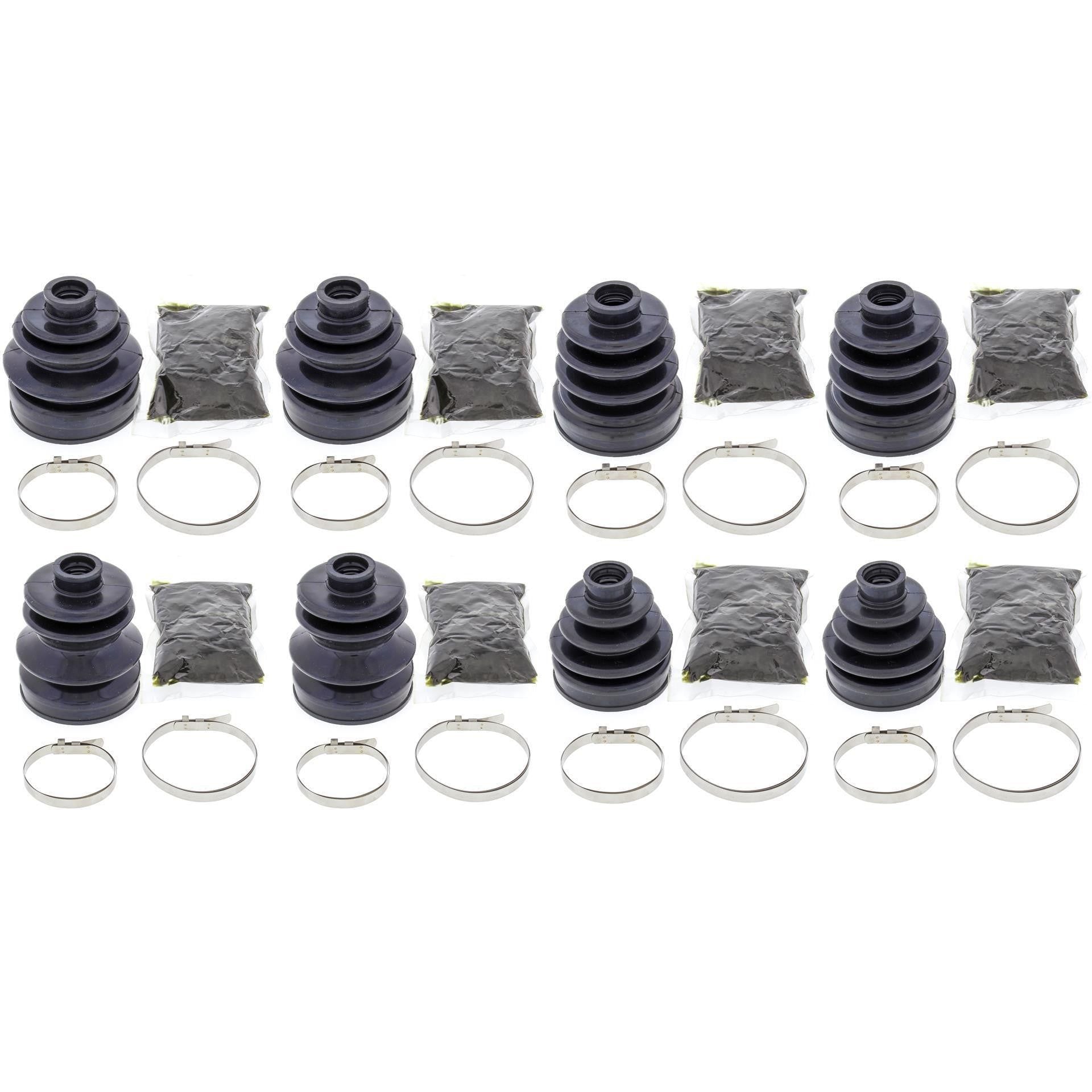 Compl Front & Rear Inner & Outer CV Boot Repair Kit KVF650 I Brute force 06-08