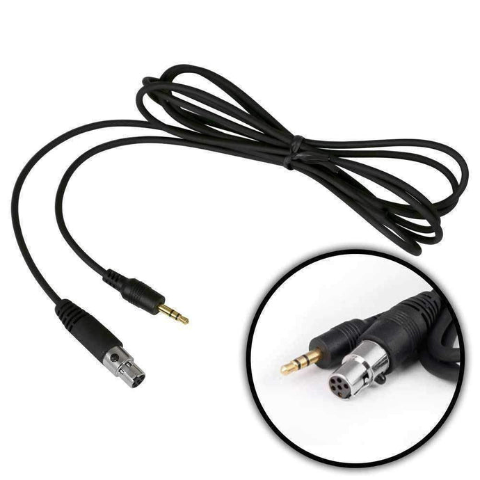 Rugged Radios GoPro Connect Cable to Intercom AUX port CS-REC-6P-XL