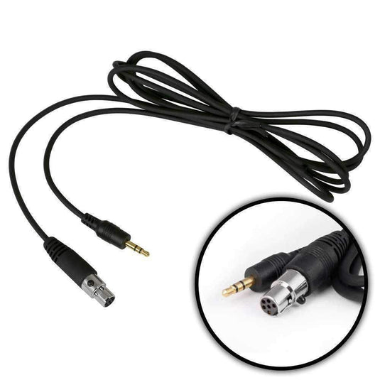 Rugged Radios GoPro Connect Cable to Intercom AUX port CS-REC-6P-XL