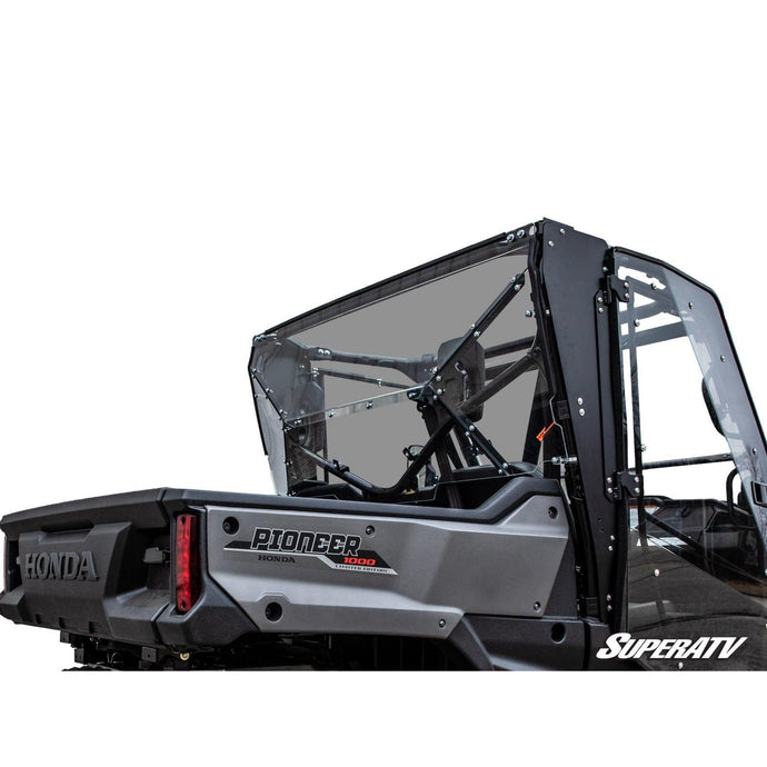 SuperATV Honda Pioneer 1000 Rear Windshield RWS-H-PIO1K-76