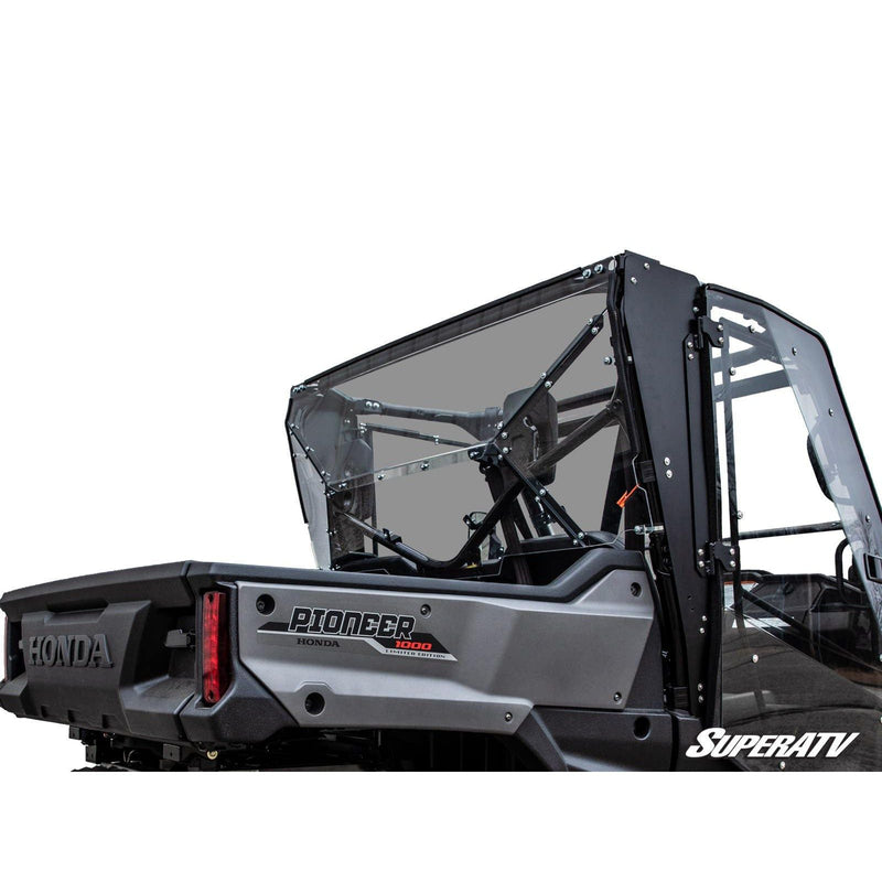 Load image into Gallery viewer, SuperATV Honda Pioneer 1000 Rear Windshield RWS-H-PIO1K-76
