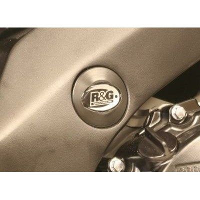 Load image into Gallery viewer, R&amp;G Racing Black Frame Plug Fits Both Sides For 2007-2008 Suzuki GSXR1000
