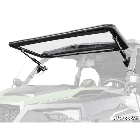 SuperATV Polaris General 1000 MaxDrive Power Flip Windshield PFWS-P-GEN-70