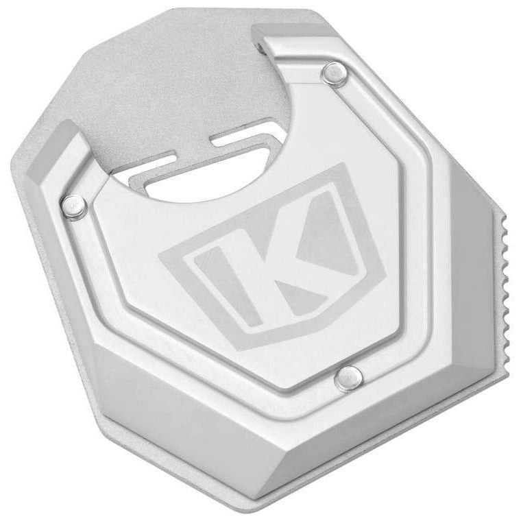 Load image into Gallery viewer, Kuryakyn Lodestar Silver Kickstand Shoe 3839
