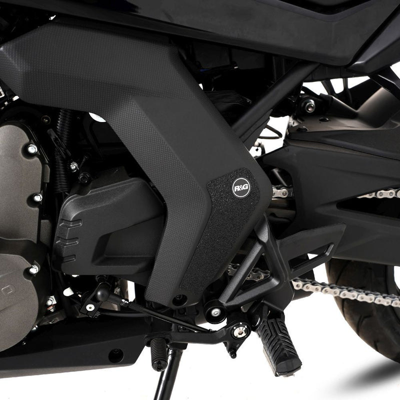 Load image into Gallery viewer, R&amp;G Racing Black Boot Guard Kit For 2019-2024 CF-Moto 650GT EZBG2801BL
