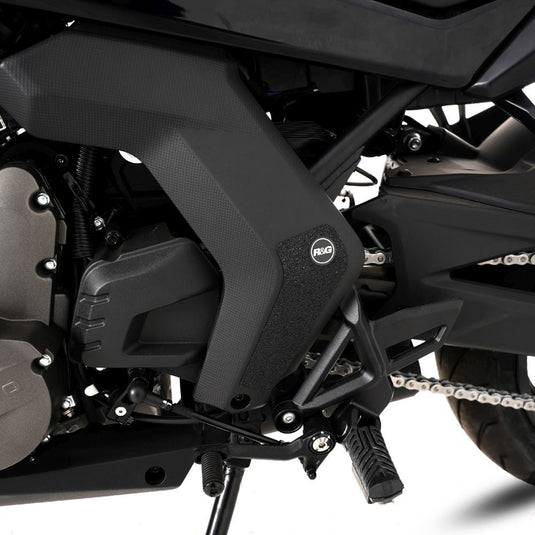 R&G Racing Black Boot Guard Kit For 2019-2024 CF-Moto 650GT EZBG2801BL