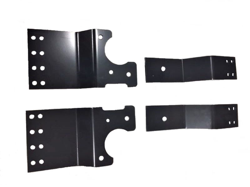 DMI Quic'N Easy & Cush'N Combo Custom Installation Bracket Kit fits 2020 (late year) Ram 3500 and 2020-Current RAM 2500 - 3 bolt (per side) mounting