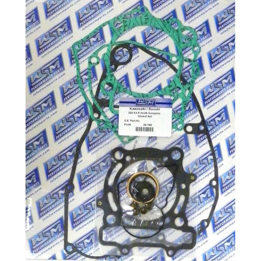 WSM Complete Gasket Kit For Kawasaki / Suzuki 250 KX-F / RMZ 04-08 25-760