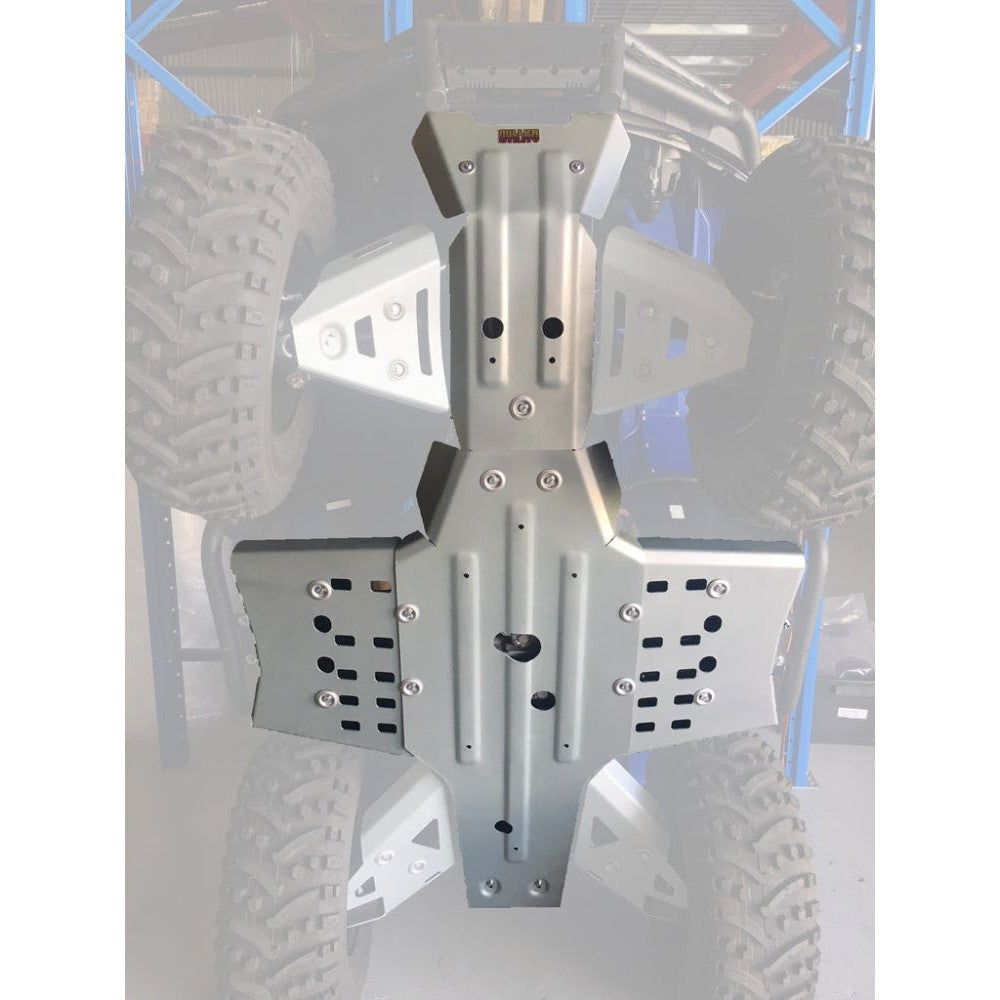 Rival Central Aluminum Skid Plate For Yamaha Kodiak 450 IRS 2444.7153.1