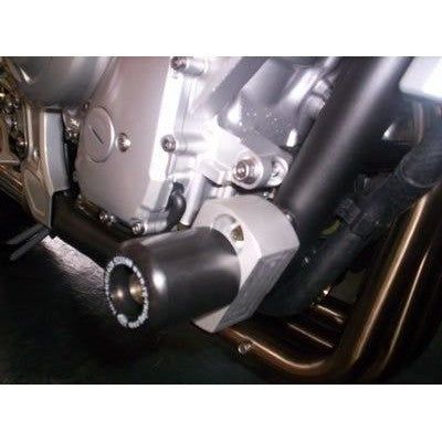R&G Racing Black Classic Style Crash Protectors For 1997-2005 Yamaha Fazer 1000