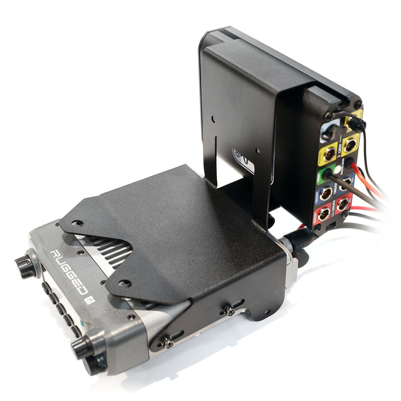 Load image into Gallery viewer, Rugged Radios Polaris RZR XP Complete Communication Kit with Rocker Switch Bluetooth Intercom and 2-Way Radio
