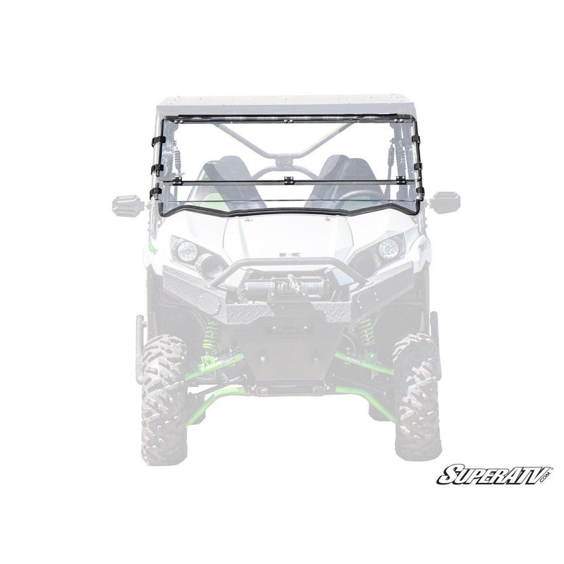 Load image into Gallery viewer, SuperATV Kawasaki Teryx Scratch Resistant Flip Down Windshield FDWS-K-TRX4-70
