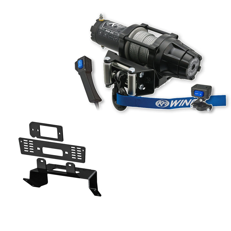 Load image into Gallery viewer, KFI Winch Kit For Polaris 570-6 Ranger Full-Size 4x4 Crew (800 Style) 2017-2024
