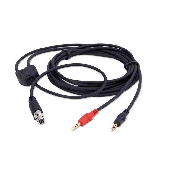 Rugged Radios Music Input and Audio Record Connect Cable for Intercom AUX Port CS-MUSIC-REC