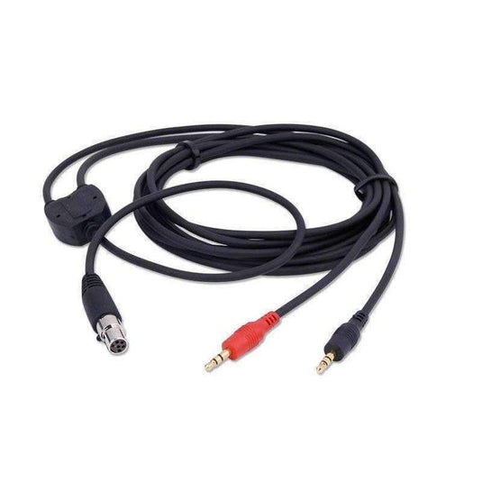 Rugged Radios Music Input and Audio Record Connect Cable for Intercom AUX Port CS-MUSIC-REC