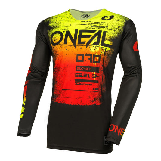 Motocross Jersey 242 O'Neal Mayhem Scarz Black / Red Motocross Jersey